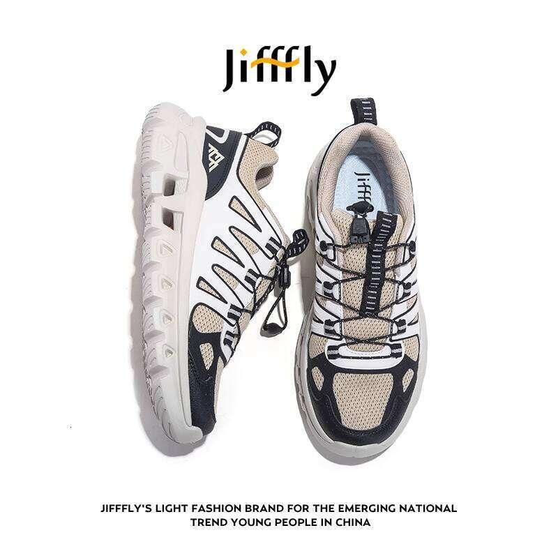 Jifffly Dad Shoes for Men 2025 New Summer Ins Super Versatile Thick-Soled Height-Increasing Sneakers