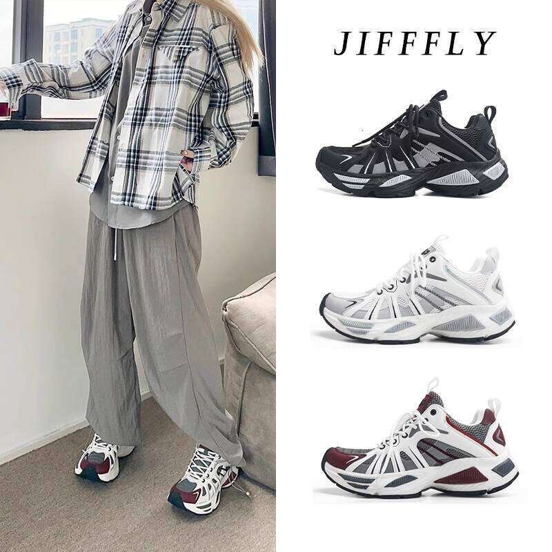 Dad Women 2025 New Summer Thick Sole Height Increasing Super Stylish Ins Trend Versatile Casual Sports Shoes for Men