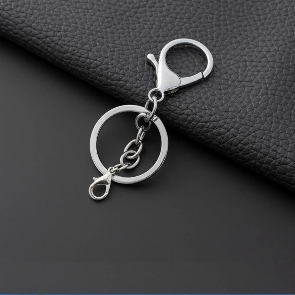 5Pcs Metal Swivel Lanyard Snap Hook Lobster Clasps Lanyard Keyrings Keychain For DIY Jewelry Making Supplies Findings Accessorie 250723