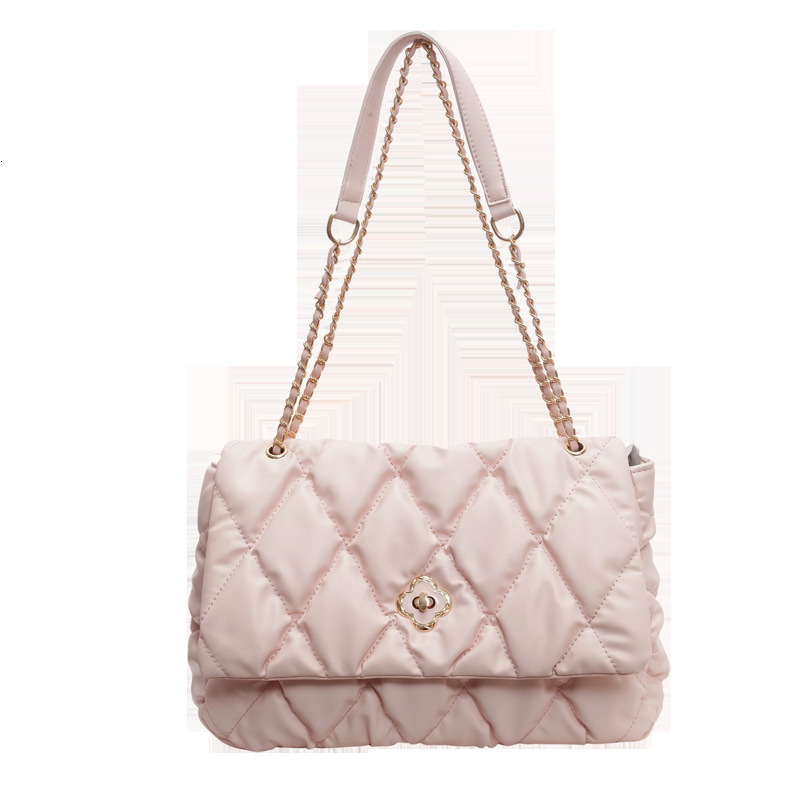 Luxury Brand Designer Bag Fashion High-End Quilted Chain Bag For Women 2025 New Commuter Large Capacity Single Shoulder Crossbody Bag For Women