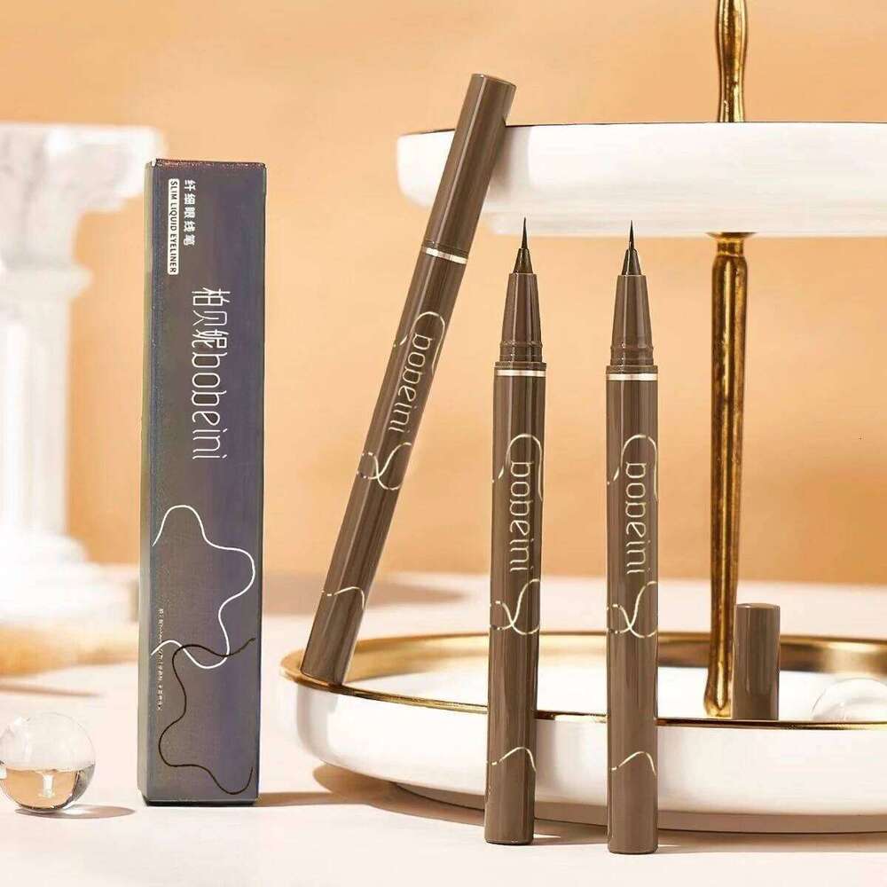 Slim is waterproof, sweat-proof, long-lasting and non-sdged. Newbie brown eyeliner liquid pen X250725 X250725