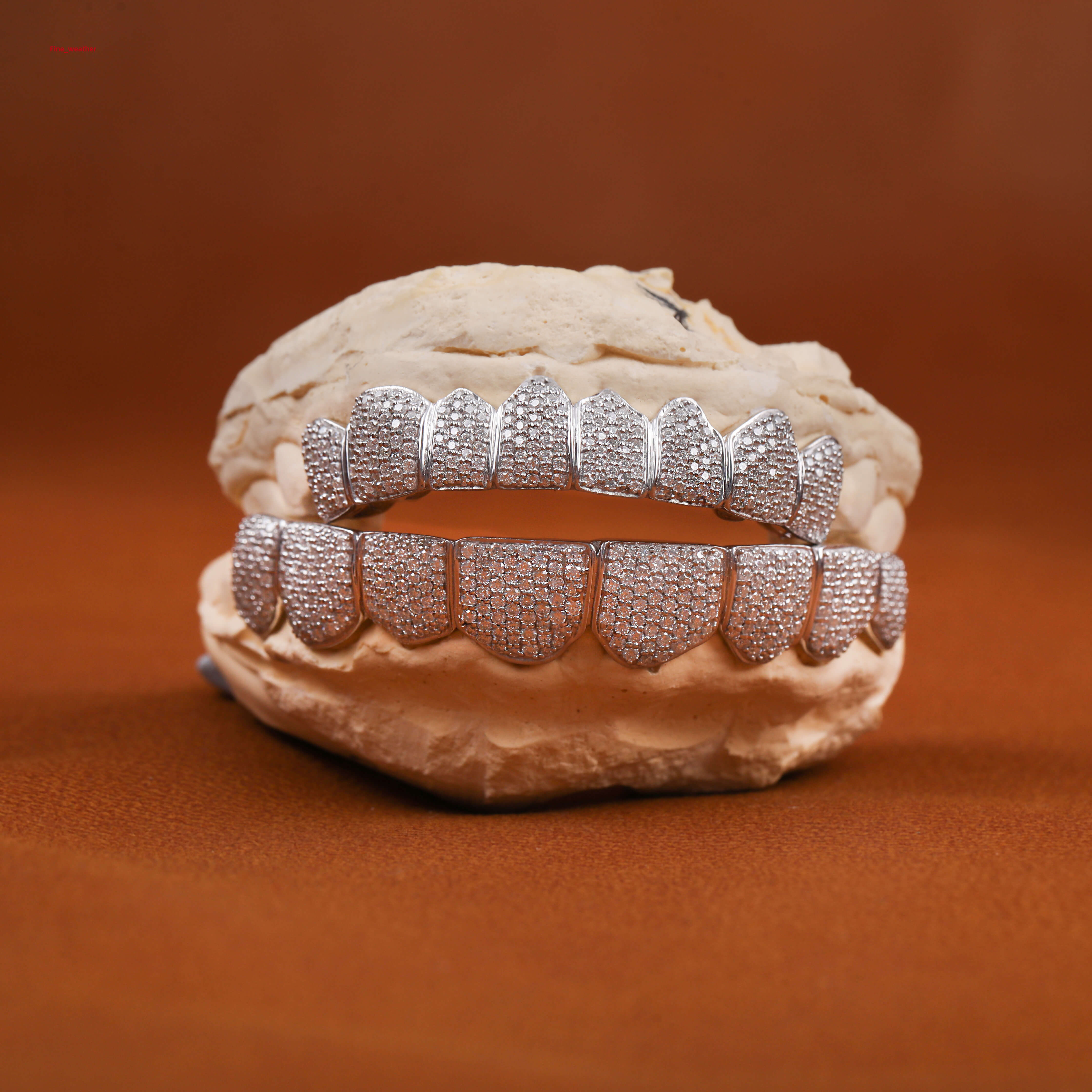 Custom Moissanite Diamond Grillz Shine Bright with Iced Out Bling for Rap Battles Music Videos and Streetwear Fashion