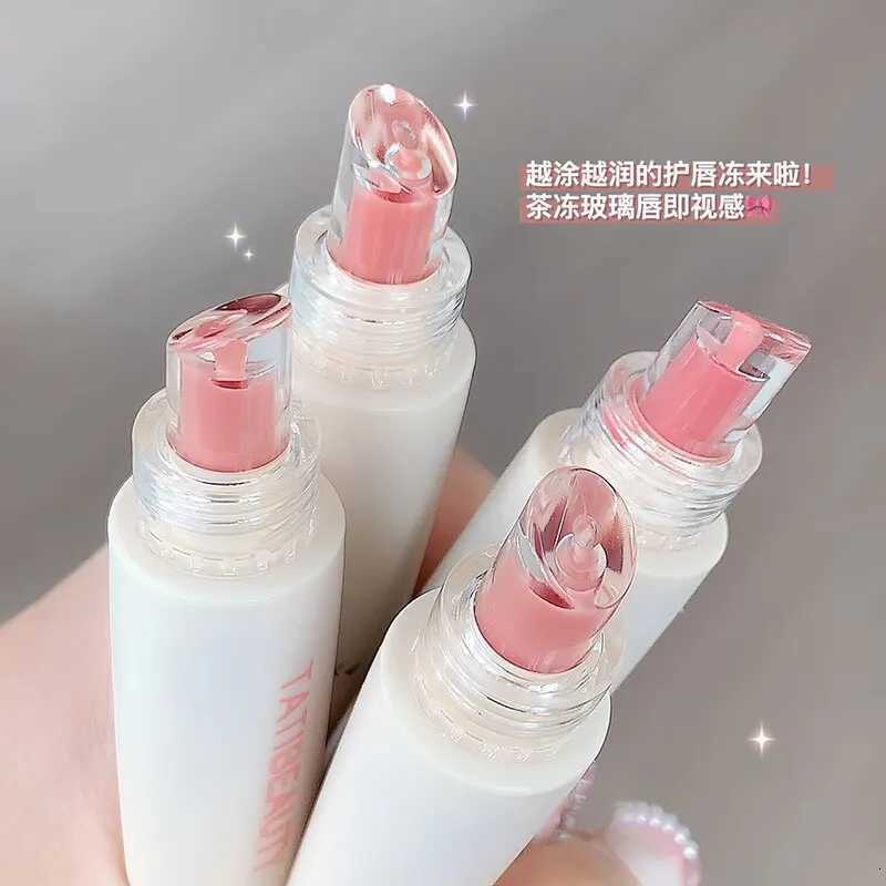 TATIBEAUTY Lip Jelly Essence Hydrating Lipstick Lip Gloss Lip Gloss Mirror Lip Gloss Lipstick Tender Pink Student MakeupXJ250724