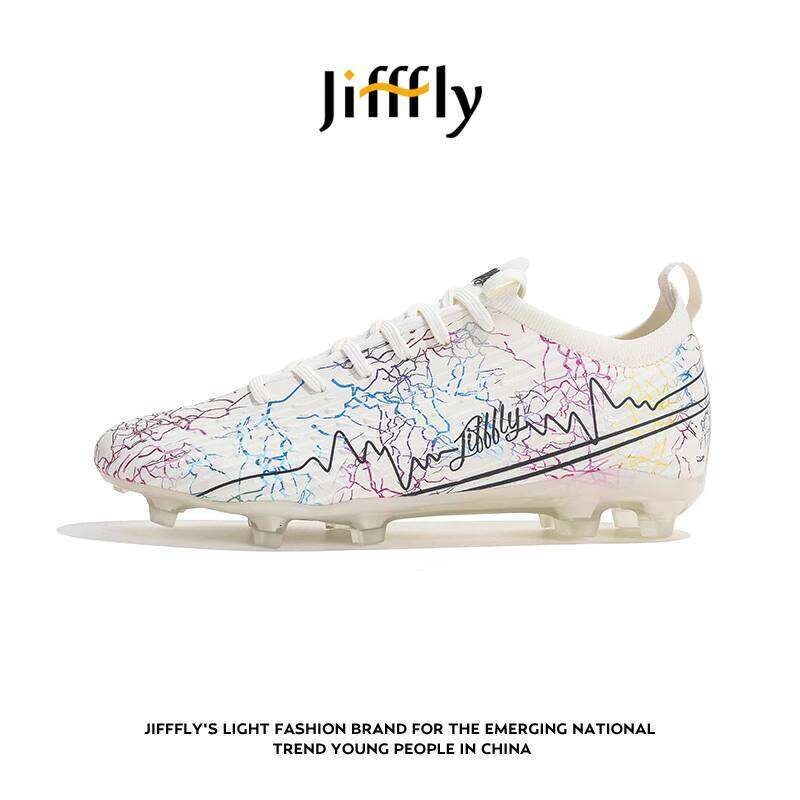 Autumn Winter 2025 JiffFly Male FG Football Cleats with Durable Long Nails for Competitive Training JFY-902