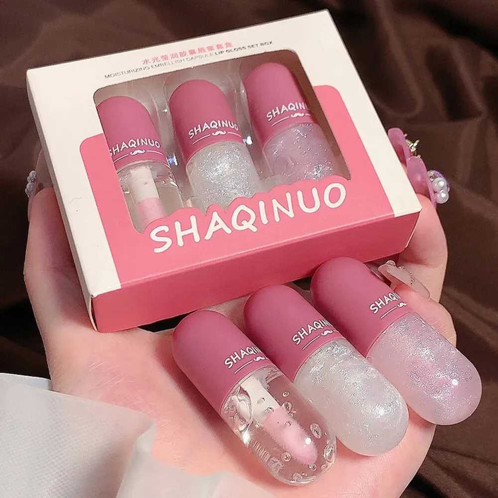 Water Gloss Capsule Lip Honey Moisturizing Mirror Colorless Clear Glass Lip Jelly Protection Lip Oil Valentines Day GiftsXJ250724