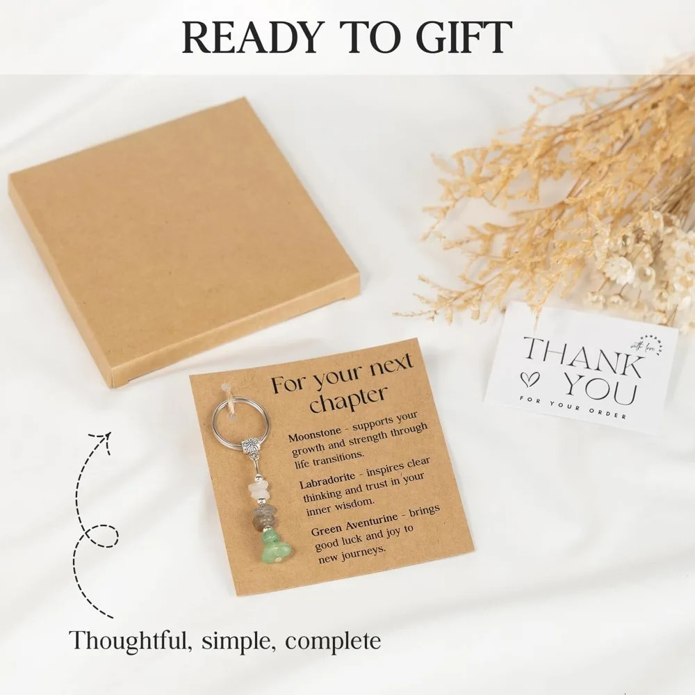 Crystal Keychain Cute College Gifts Retirement Gifts For Coworker Leaving For Job Farewell Going Away Beginnings Br 250722