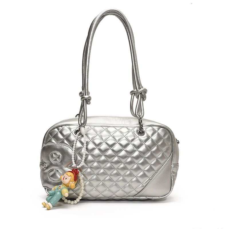 Luxury Brand Designer Bag High-End Luxury Tote Bag Underarm Bag 2025 New Quilted Large Capacity Trendy Shoulder Bag Handbag Women's Bag