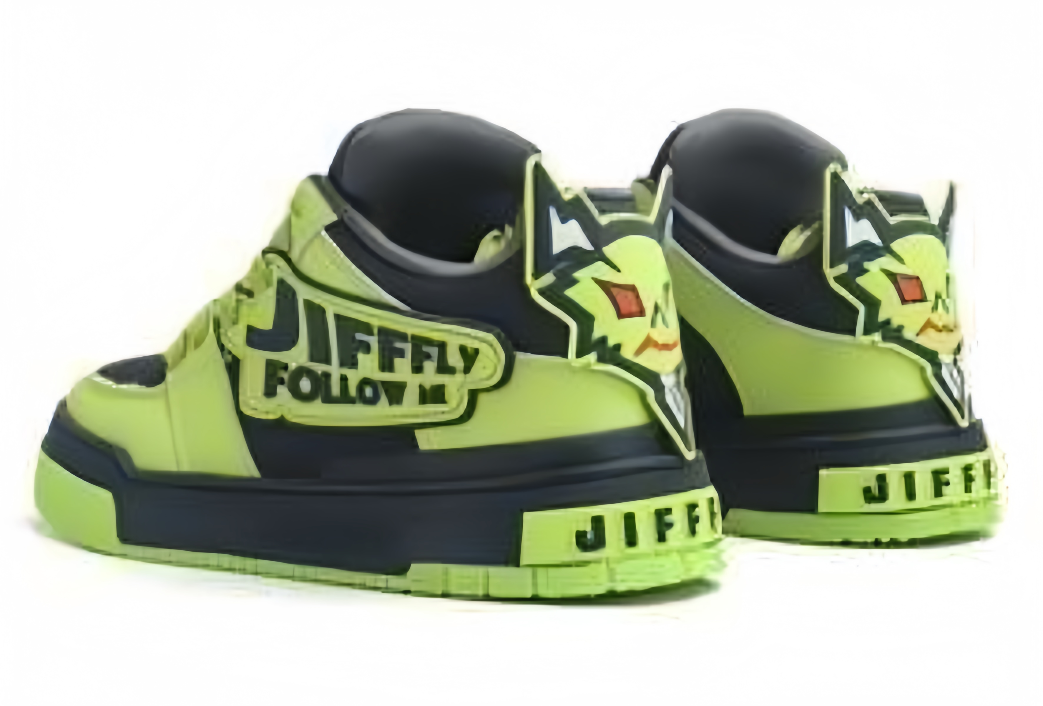 Jifffly Men's Sneakers 2025 Summer New Versatile Thick-Soled Trendy Brand Couple Style Casual Sports ShoesJFY-881