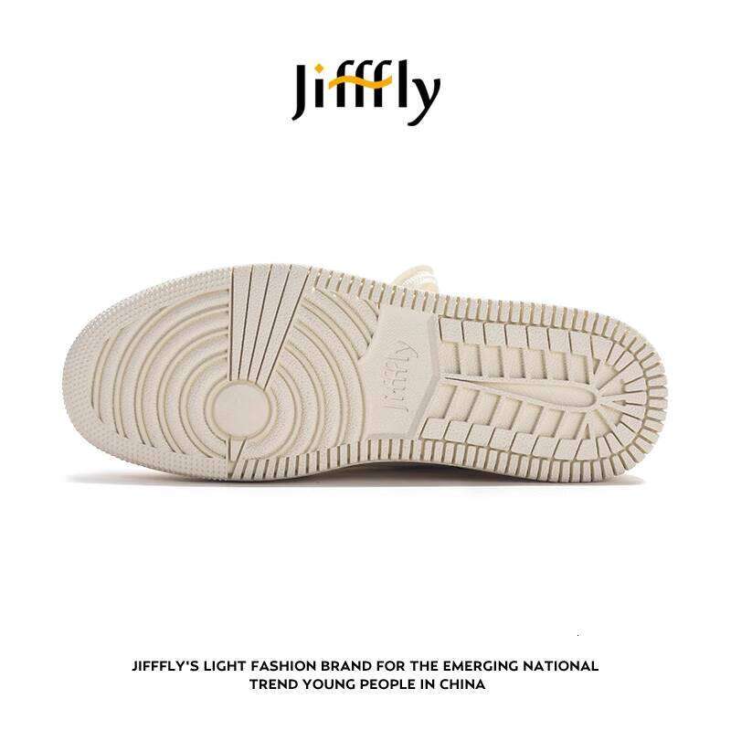 Jifffly Men's Sneakers 2025 Summer New Versatile Breathable Trendy White Couple Casual Sports Shoes