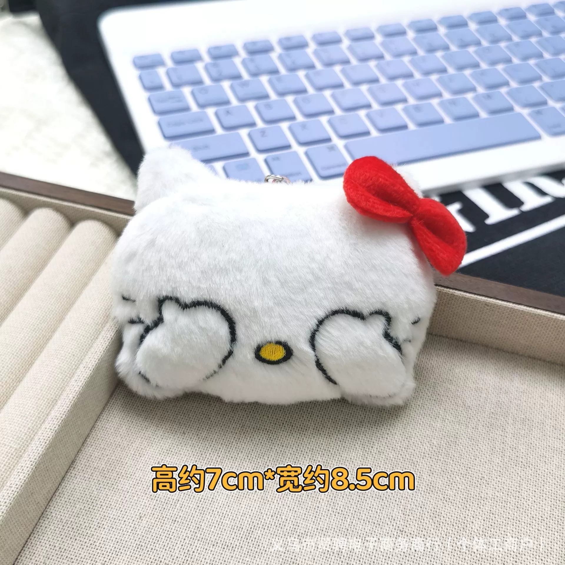 Cartoon Squeezing Kitty Cat Plush Doll Pendant Cute Cooking Cat Crying Cat Expression Doll Pendant