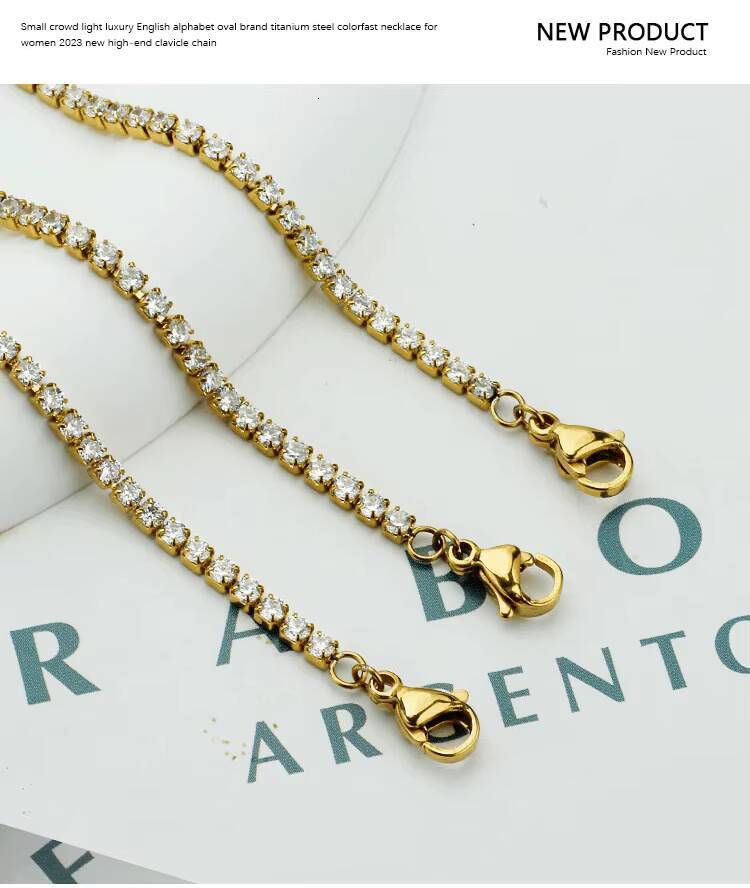 Square CZ Tennis Bracelet | 18K PVD Gold Stainless Steel Adjustable Chain | Minimalist Waterproof Jewelry for Women | No Fading