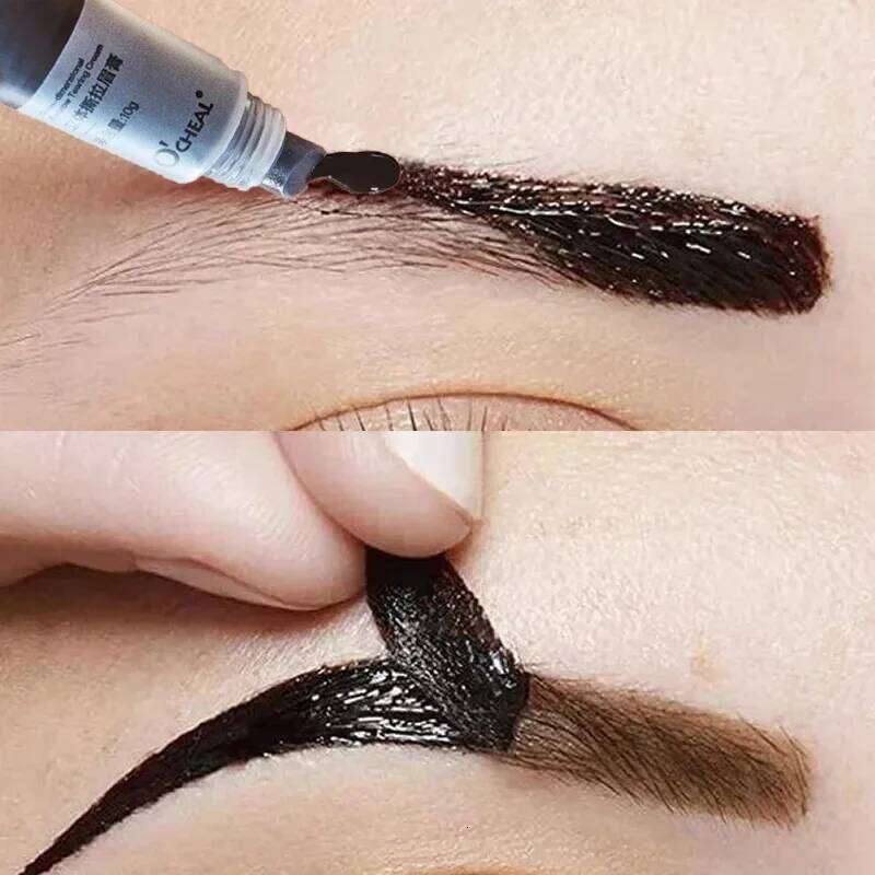 Quick 15-minute Semi-permanent Gel Dye Makeup Eyebrow Cream 2025 New X250725