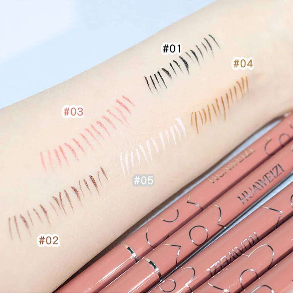 4 Colors Black Matte Liquid Waterproof Lasting Colorful Red Brown Quickily Drying Eyeliner Pencil Eyes Makeup Cosmetics X250725 X2507