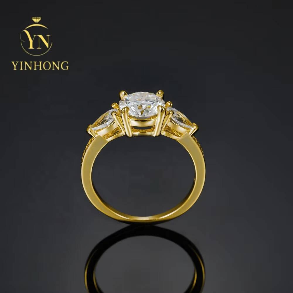 18k White Gold Engagement Moissanite Ring 925 Sterling Silver Big Diamond Oval Zircon Eternity Ring