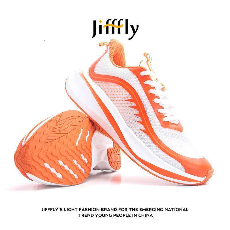 Jifffly Men's Running Shoes - Lightweight Cushioned Speed Race Sneakers for Fall/Winter