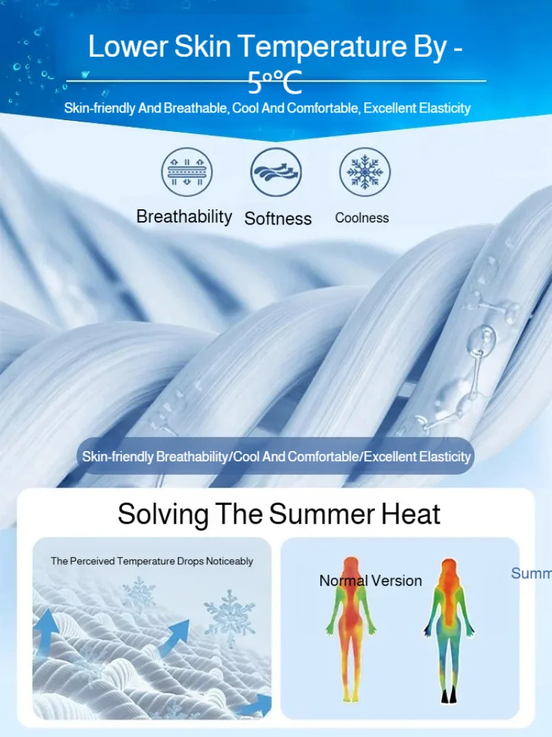 Mens Casual Pants Thin Ice Silk Summer Slim Straight Breathable Quickdrying Light Fashionable Business 250725