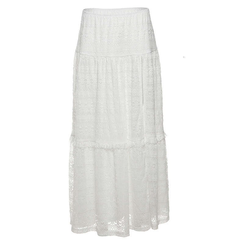 INS Style 2025 Spring New Women's Solid Color Loose Street Fashion High Waist Cardigan Skirt 097