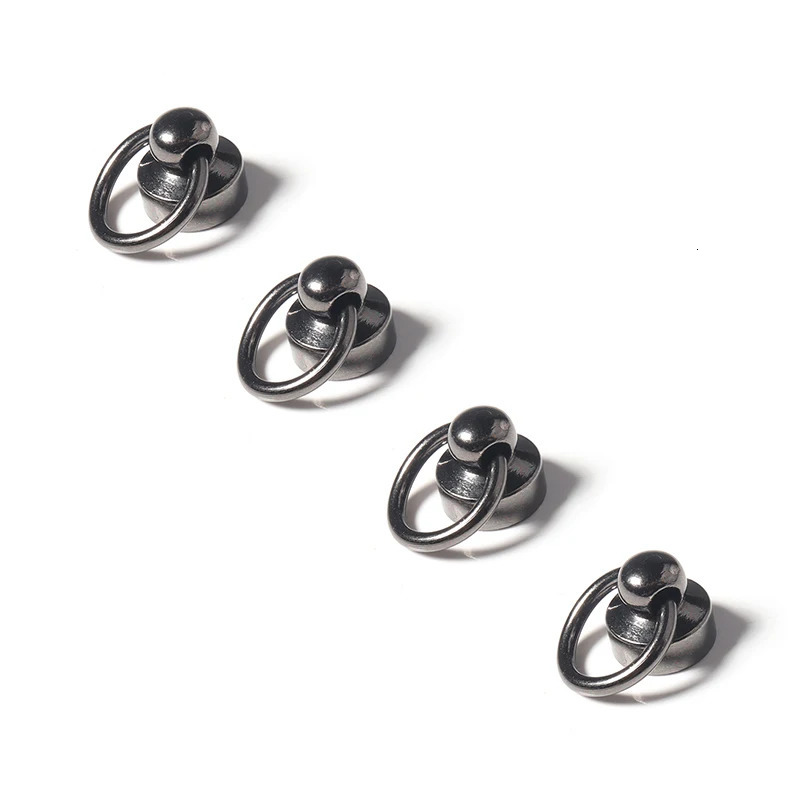 SAUVOO 10pcs/bag Monk Head Metal Pacifier Nail Bag Studded Hook For Bag Hat Choker Phone Case DIY Crafts Accessories 250723