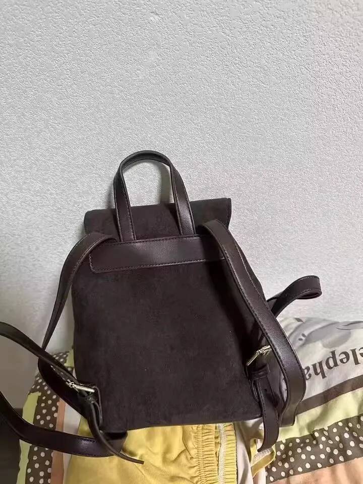 Vintage Scrub PU Leather Women Backpack Small Designer Female Backbags Ladies Shoulder Bag For Girls Bagpack Bolsas