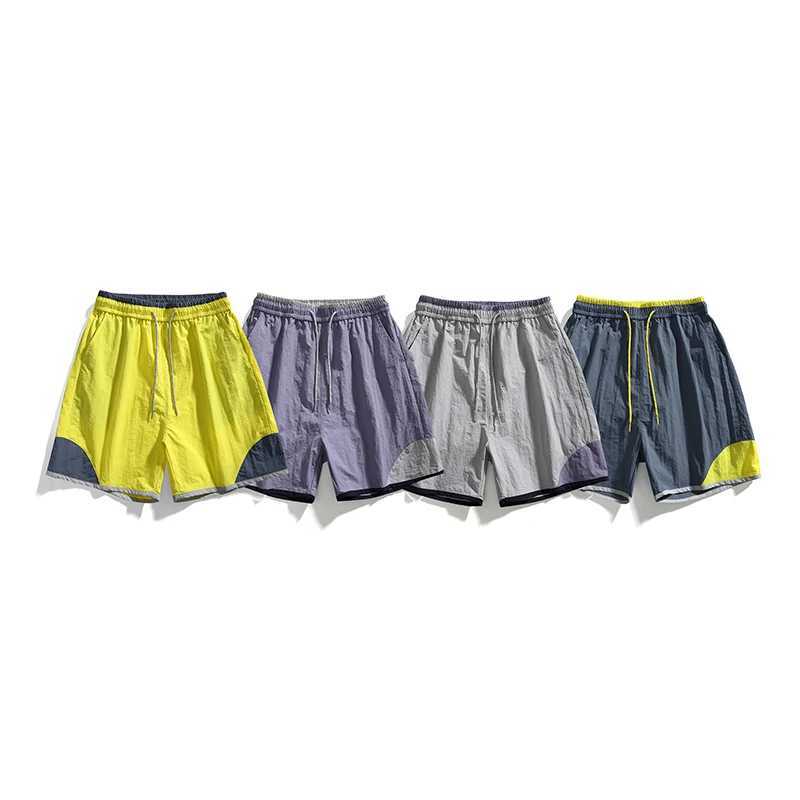 2025 new summer mens loose breathable fashionable outdoor sports waterproof quick-drying tennis shorts W250724