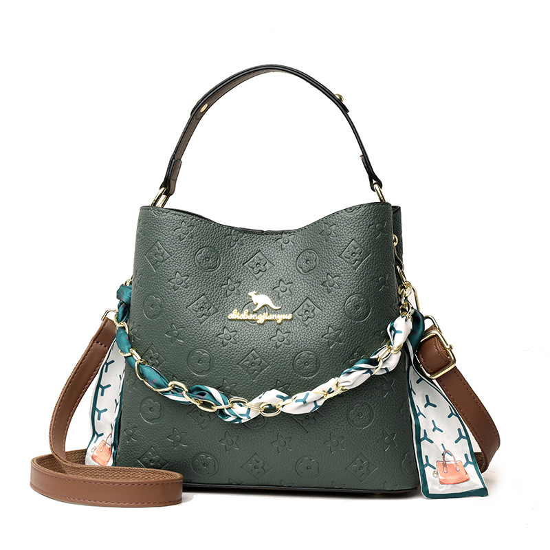 2025 NEW Single - shoulder bags casual, fashionable and versatile bags Women's large - capacity soft - leather cross - body bags