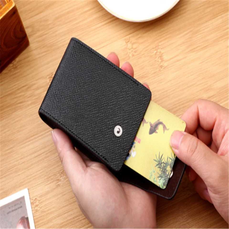 Mens Business Leather Wallet Multiple Card Slots ID Holder Name Cards Case 2022 New Phone Money Organizer Coin Bag Z250725