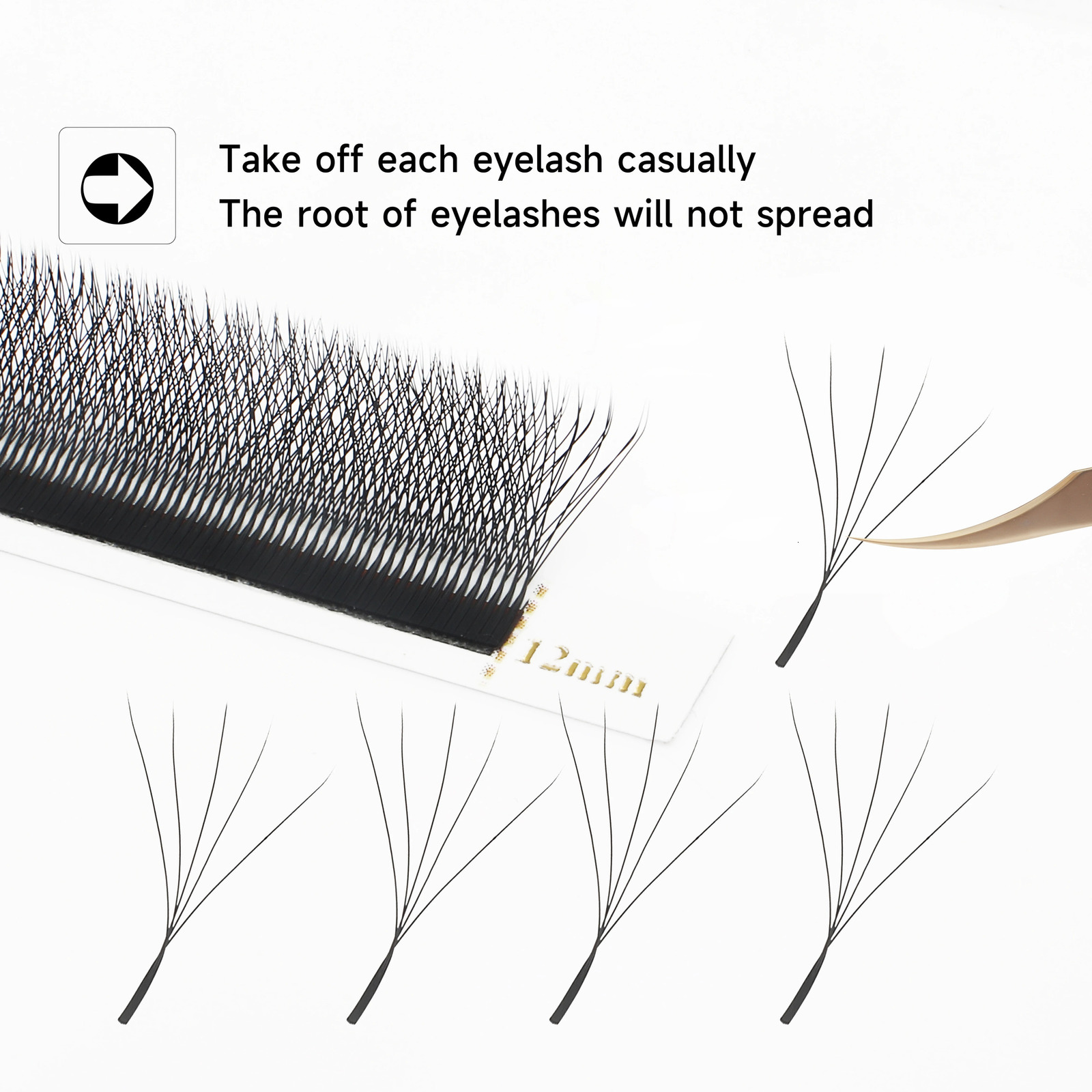 XIUSUZAKI W Shaped Bloom 2D 3D 4D 5D 6D 7D 8D Automatic Flowering Premade Fans Eyelashes s Natural yy Individual Lashes 250714