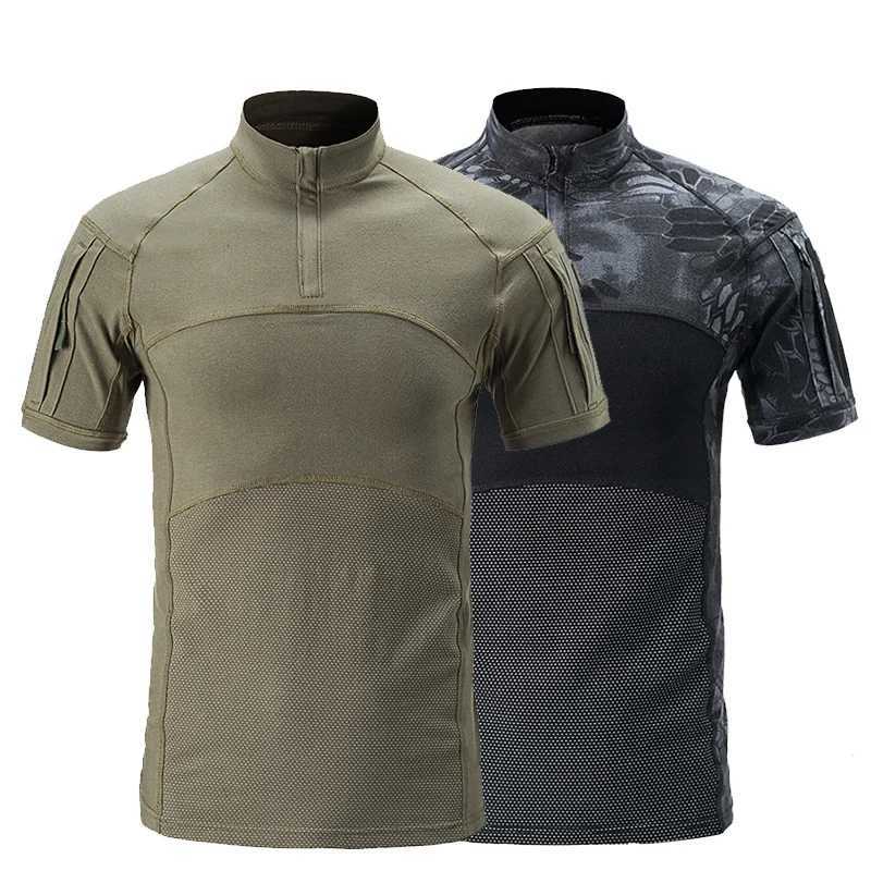 MEGE T-Shirt Men Summer Frog Soldiers Tactical T Shirt Force Tee Camo Short Sleeve Y250724