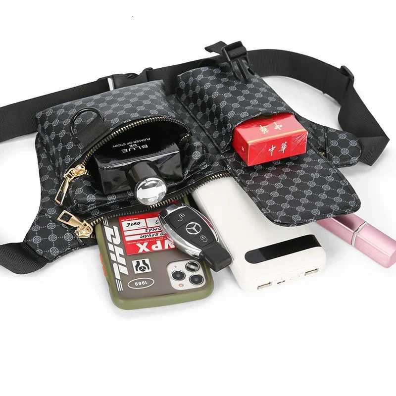 VC Mens Multi-Functional Waist Bag Lightweight Sports Cycling Fanny Pack Small Shoulder Bags for Men Belt Pouch Ch Bags M Y250724