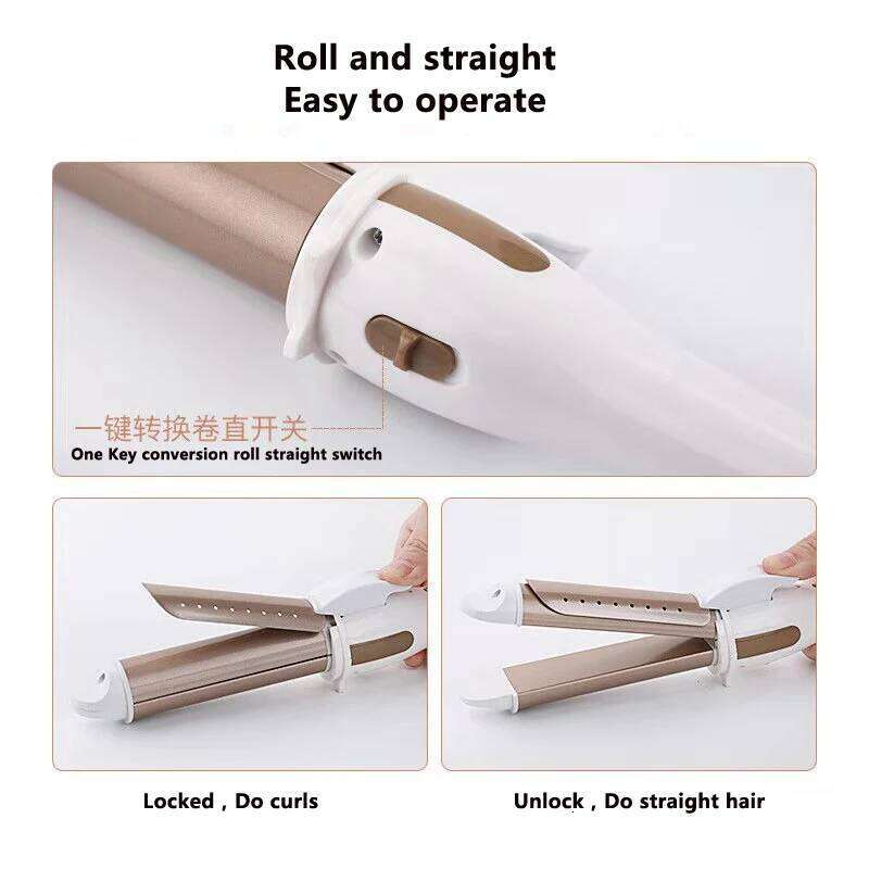 Professional Iron Straightener Waver Styling Tools Hair Curlers Electric Curling X250723