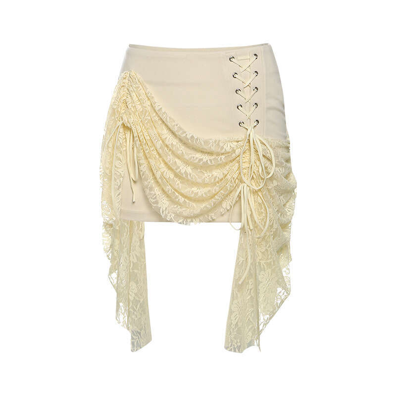 2025 Spring New Women's Solid Color Slim Fit Tube Top Vest Fashion Low Waist Skirt Set 165