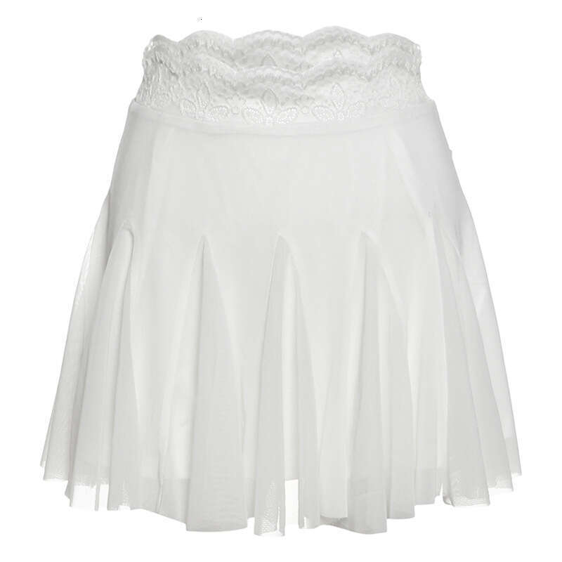 2025 Spring New Women's Solid Color Slim Fit Halter Neck Vest Fashion Low Waist Skirt Set 5fa