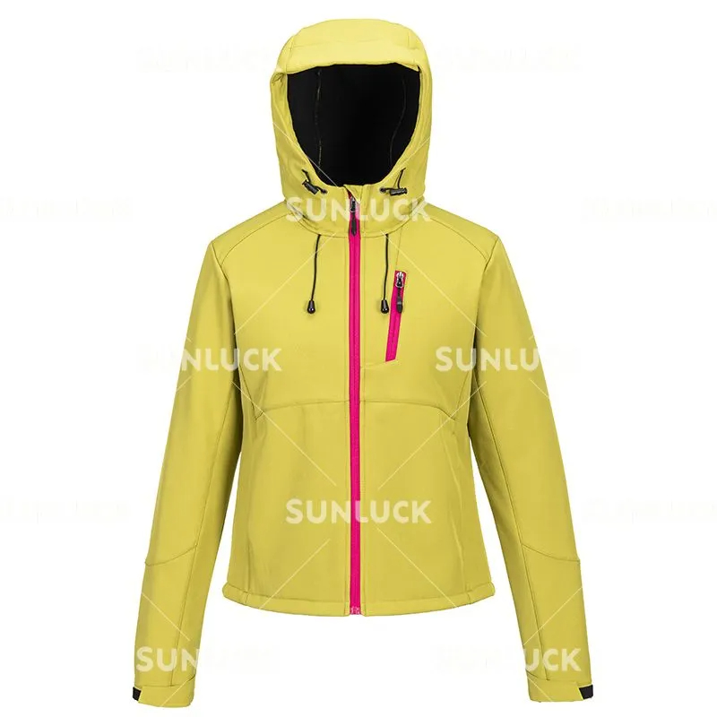 300G four sided elastic composite fabric jacket NO.YFZ-12