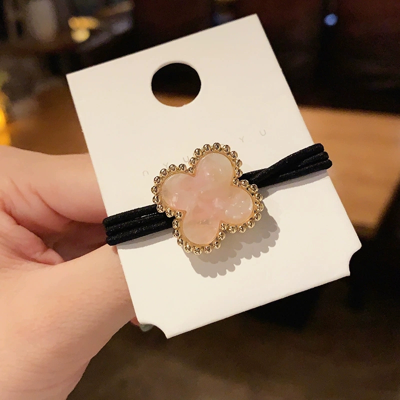 Korean style high elasticity, durable headband, tie hair for girls, versatile headband, high-end feel, rubber band headband, fashionable and sweet hai