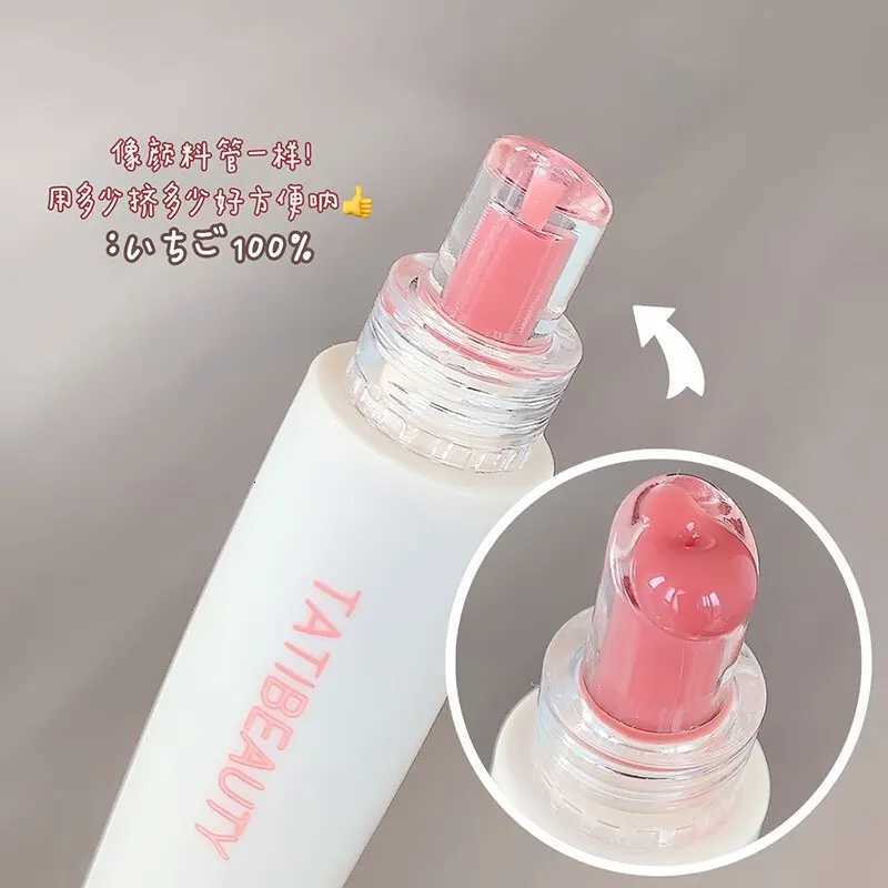 TATIBEAUTY Lip Jelly Essence Hydrating Lipstick Lip Gloss Lip Gloss Mirror Lip Gloss Lipstick Tender Pink Student MakeupXJ250724