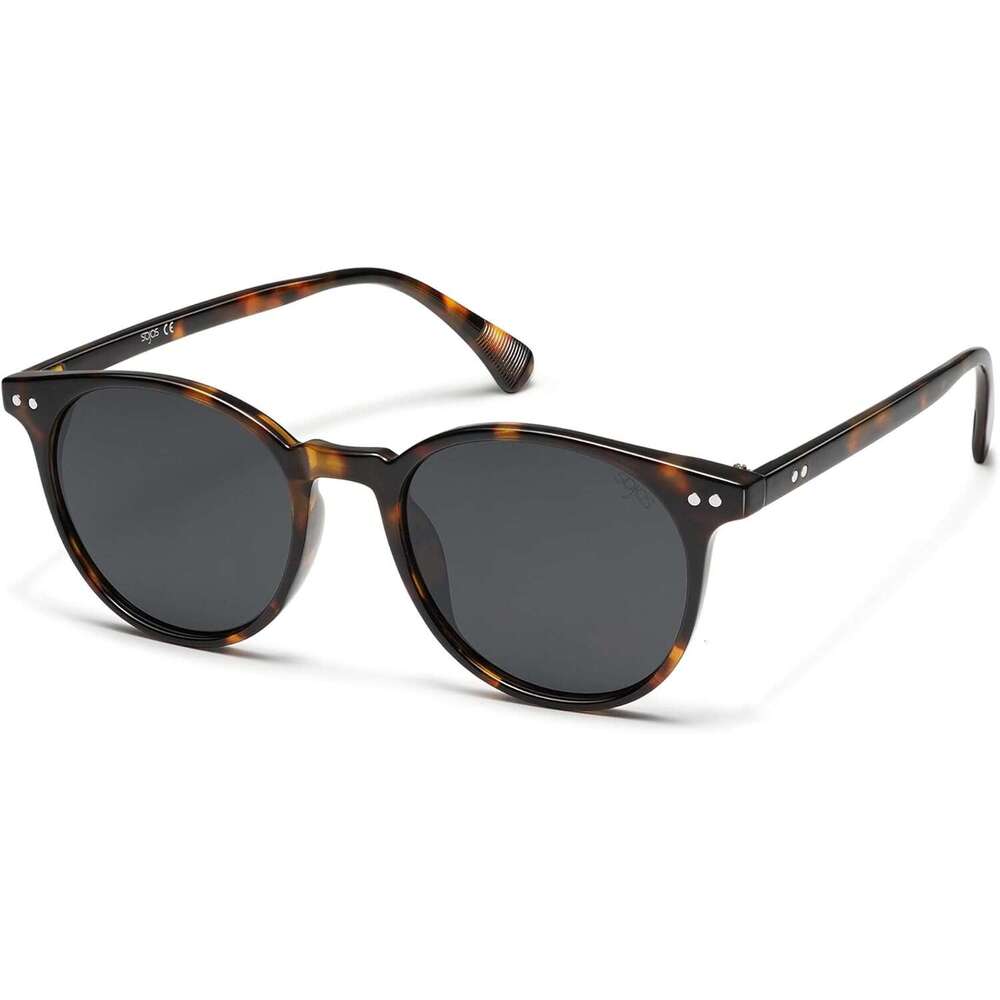 Small Round Classic Polarized Sunglasses for Women Men Vintage Style UV400 Lens MAY SJ2113