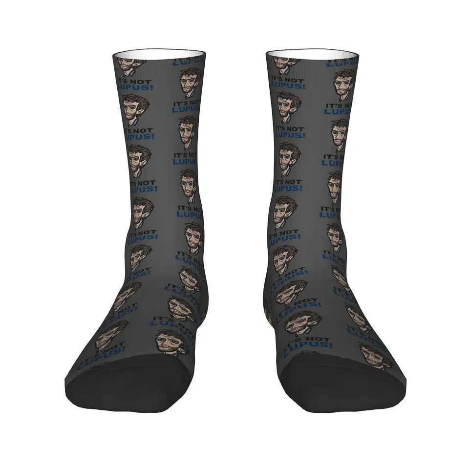 DR House Socks Fashion Stockings Mens Soft Running Sports Socks Autumn Printed Anti Bacterial Socks X250725