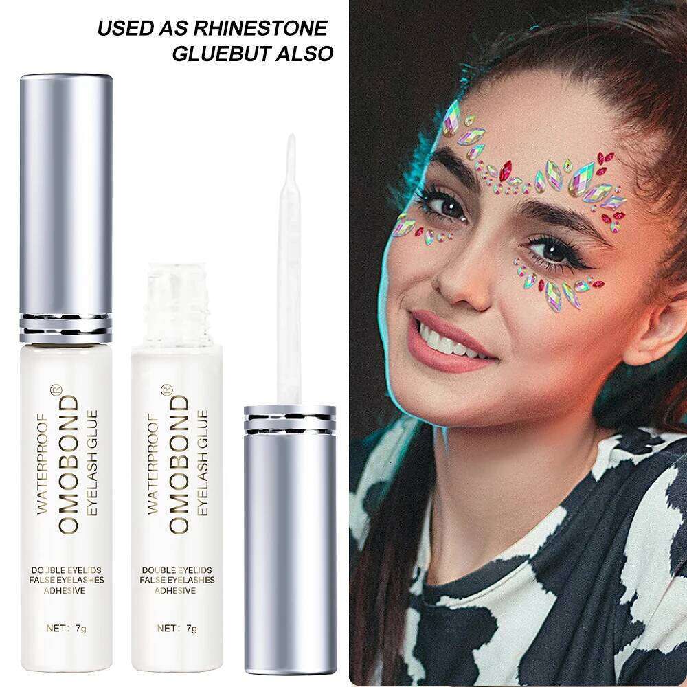 1/2/3/4/5/10pcs Quick Dry Strong Adhesive - 7g Transparent Rhinestone Charms False Eyelash Fake Eye Lash Glue X250725