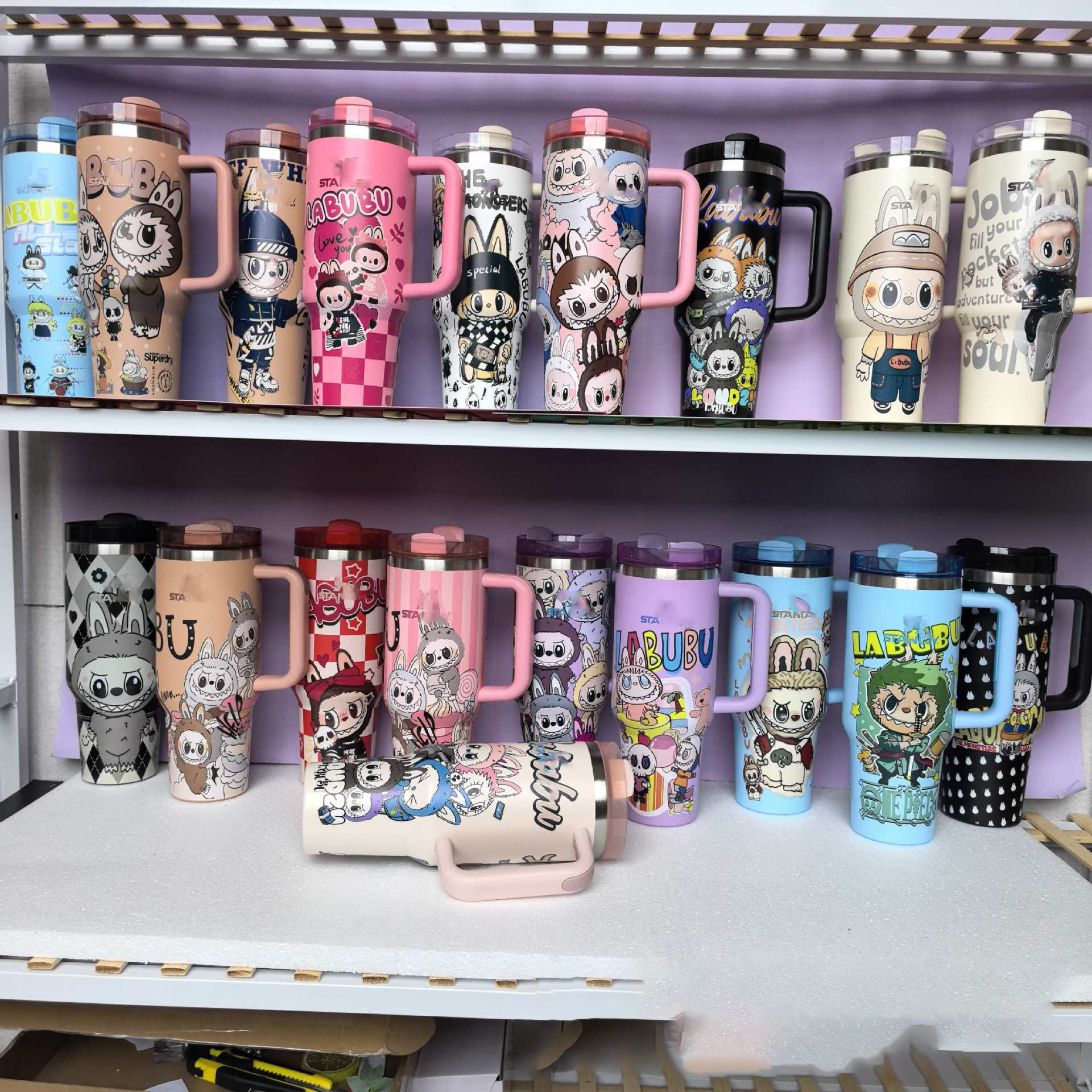 40 OZ Large Capaci Thermal Cup Office Coffee Cup Ice King Water Cup Tumbler Insulated Stainl Steel Beverage Container