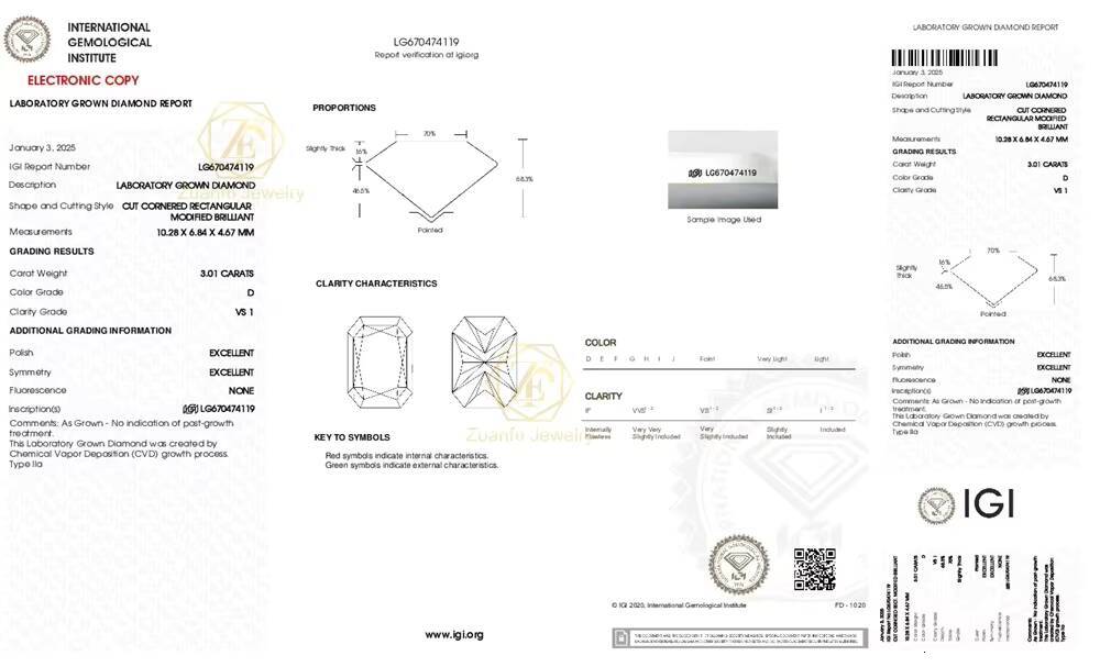Womens Engagement Ring 14K Real Solid Gold with Radiant Cut Solitaire D VS1 IGI Certified Lab Grown Diamond Fine Jewelry