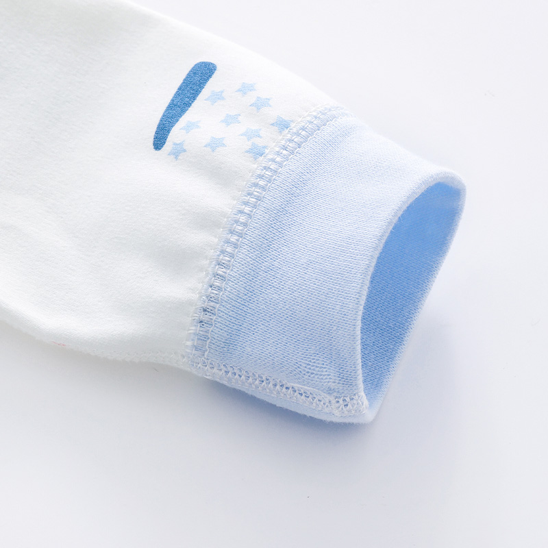 Child's Comfort-Fitting Flower Design All-in-One Garment Made of Fine Material