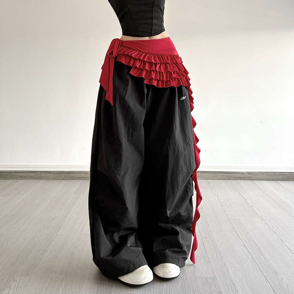 2025 Summer New Fashion Trend Casual Slim Fit Versatile Irregular Ribbon Waist Decoration for Women 538