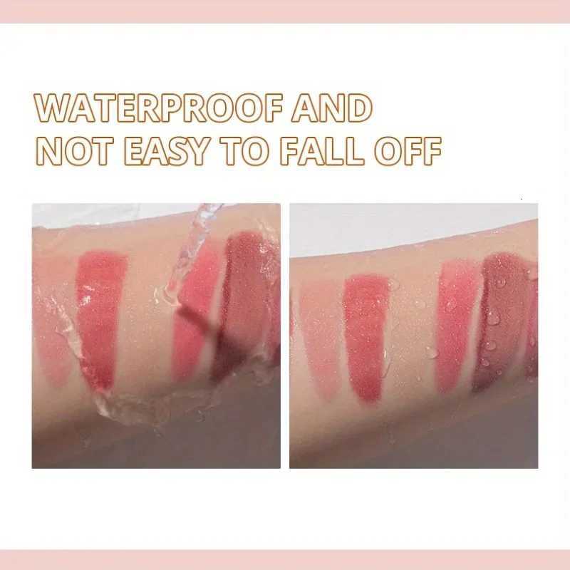 2024 Liquid Lipstick Chewy Golden Metallic Lip Gloss Shimmer Texture Golden Bling Glitter Lipstick Suitable Makeup Face PaintXJ250724