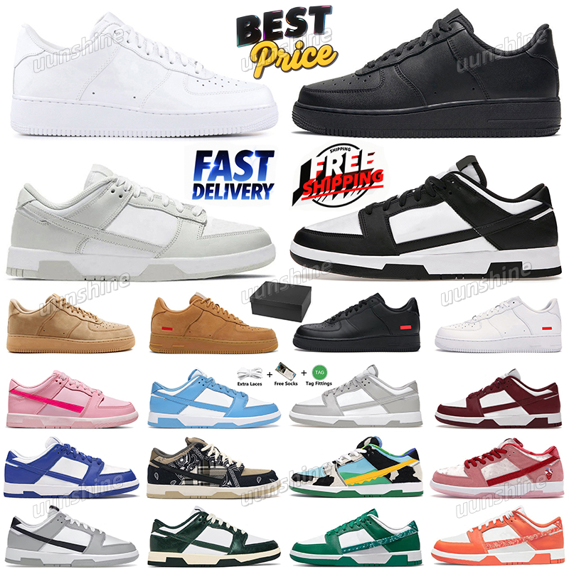 Free Shipping with box Designer shoes Best price mens womens triple black white men women Outdoor Recreation lowest discount Daily Outfit big size 36 47