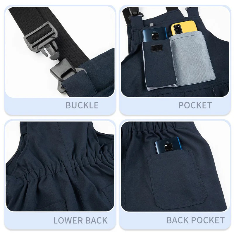 High Quality Mens Overalls Big MultiPocket Jumpsuit Wearproof Romper Factory Labor Protection Clothing Men Workwear Suits 250725