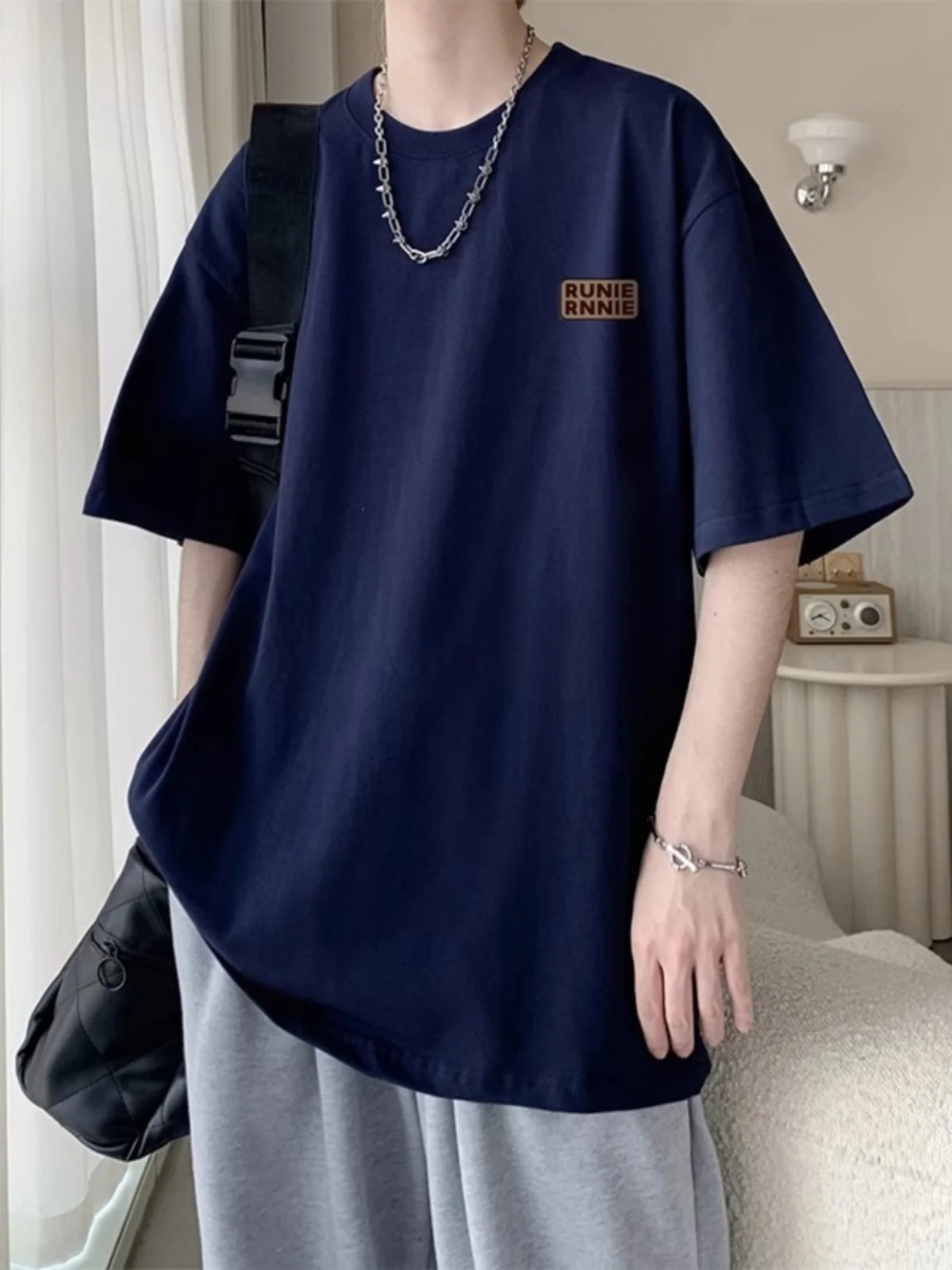 Graphics Couple Tshirt Summer Fashion Woman Printing cotton Shirt Short Sleeve Print TShirt 250716