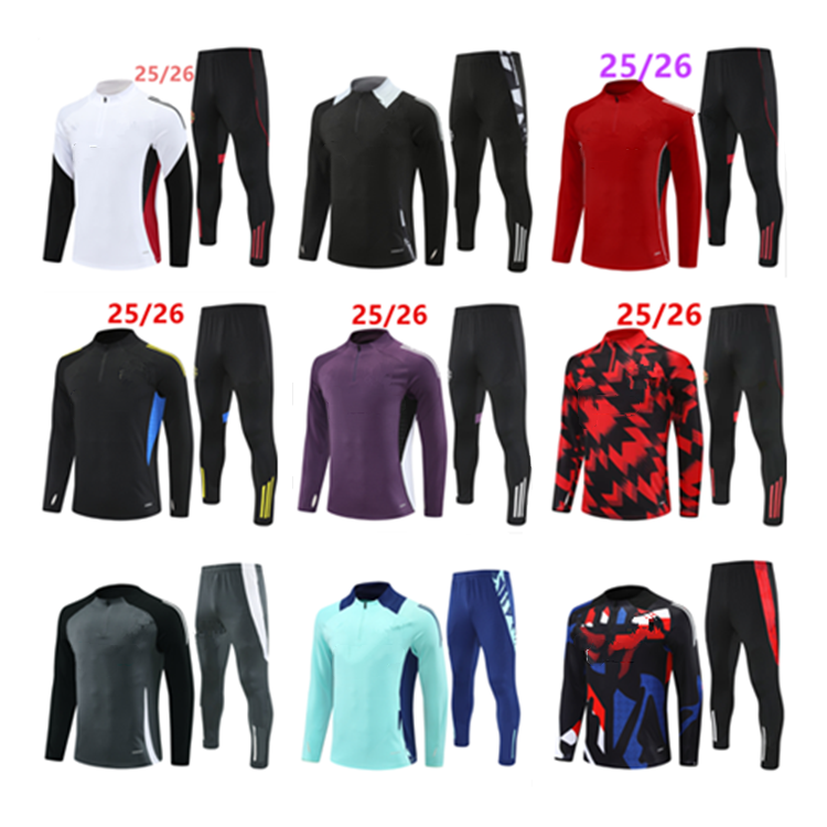 2025 26 united manchesteer HOJLUND MARTINEZ RASHFORD MAINOO training suit MALACIA kids kit tracksuit football shirt McTOMINAY MARTIAL B. FERNANDES