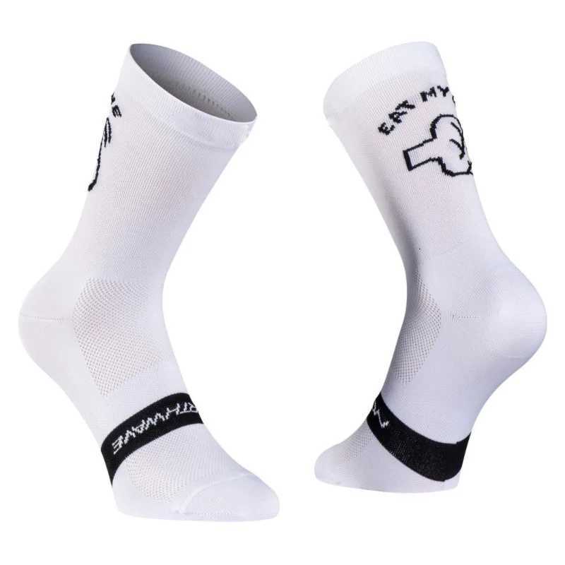 New Sport Running Cycling Socks Monday Sunday Breathable Road Socks Men Women Bike Socks X250725