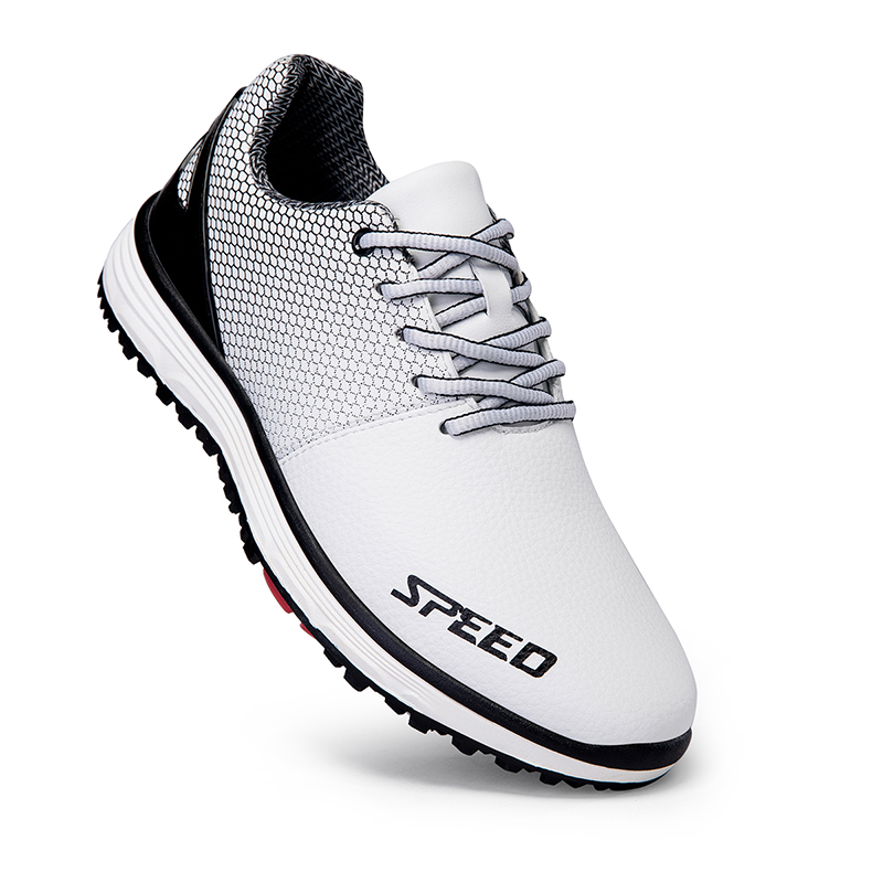 Golf shoes Mens trainers Sneakers soft breathable outdoor sports wear resistant shock absorption