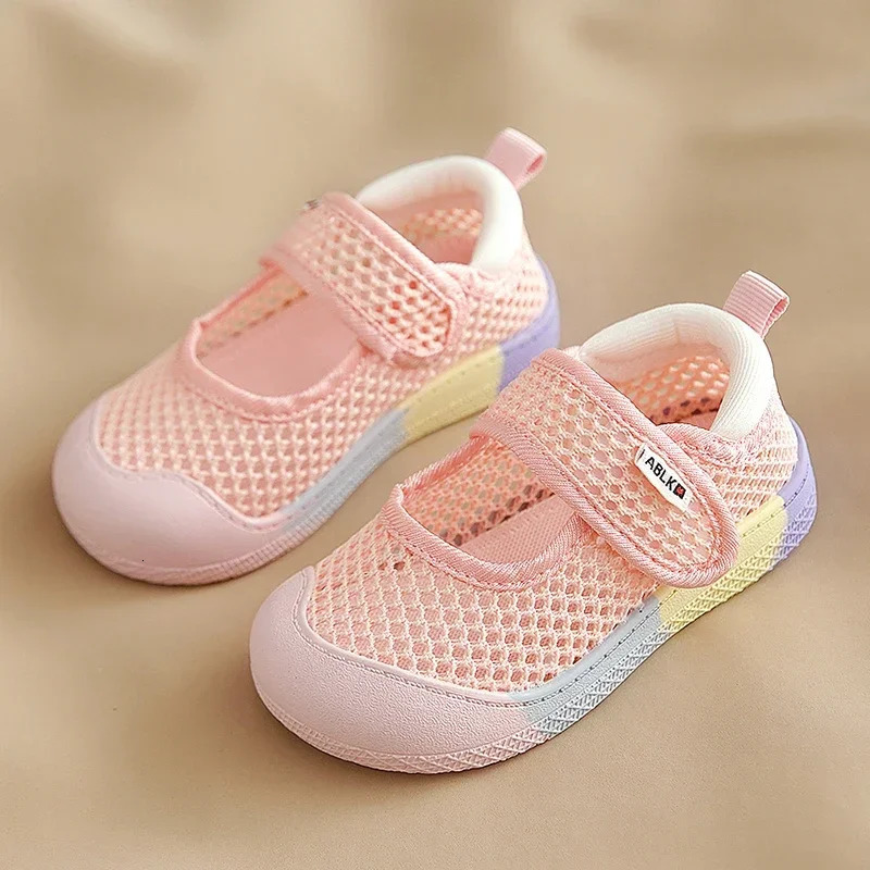 Summer Baby Girls Casual Shoes Infant Toddler Comfortable Kindergarten Kids Breathable Mesh Children Sneakers 250725
